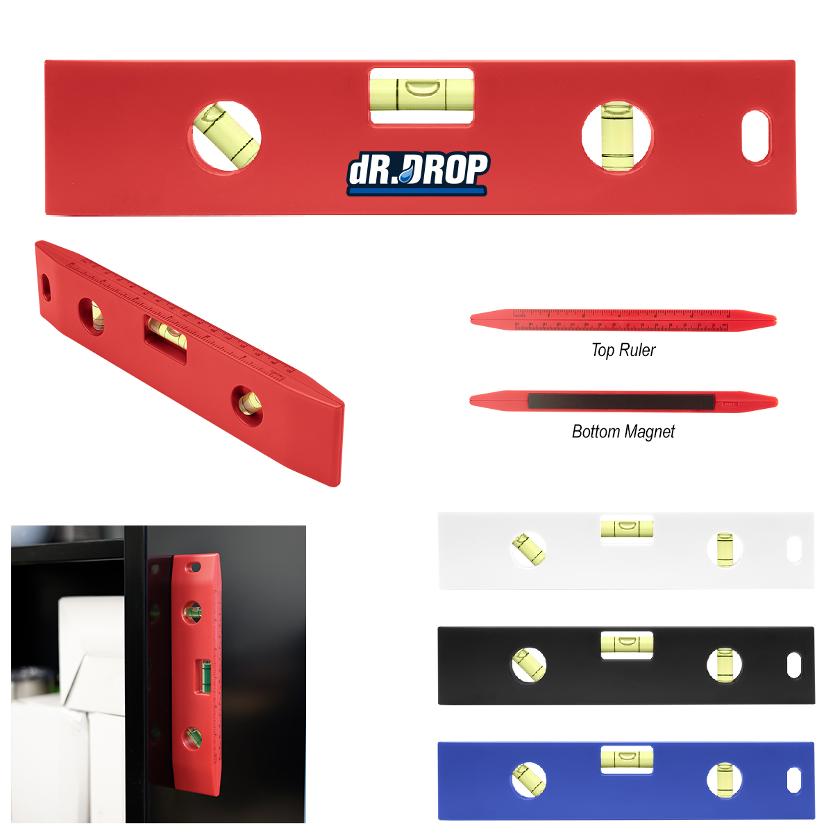 6\" Ruler With Level