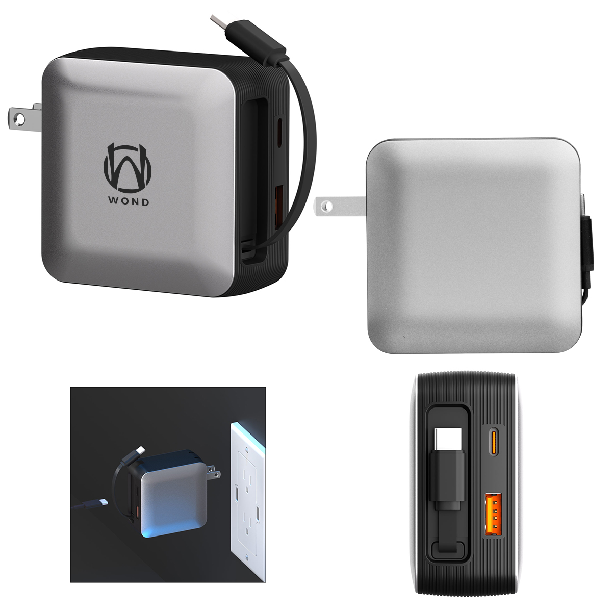 65W PhoneSuit NOVO Wall Charger Pro