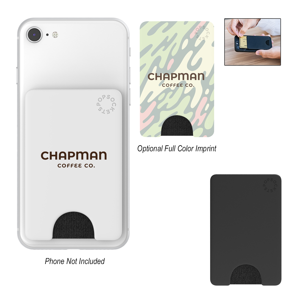 phone grips PopWallet for Magnetic Wireless Charging