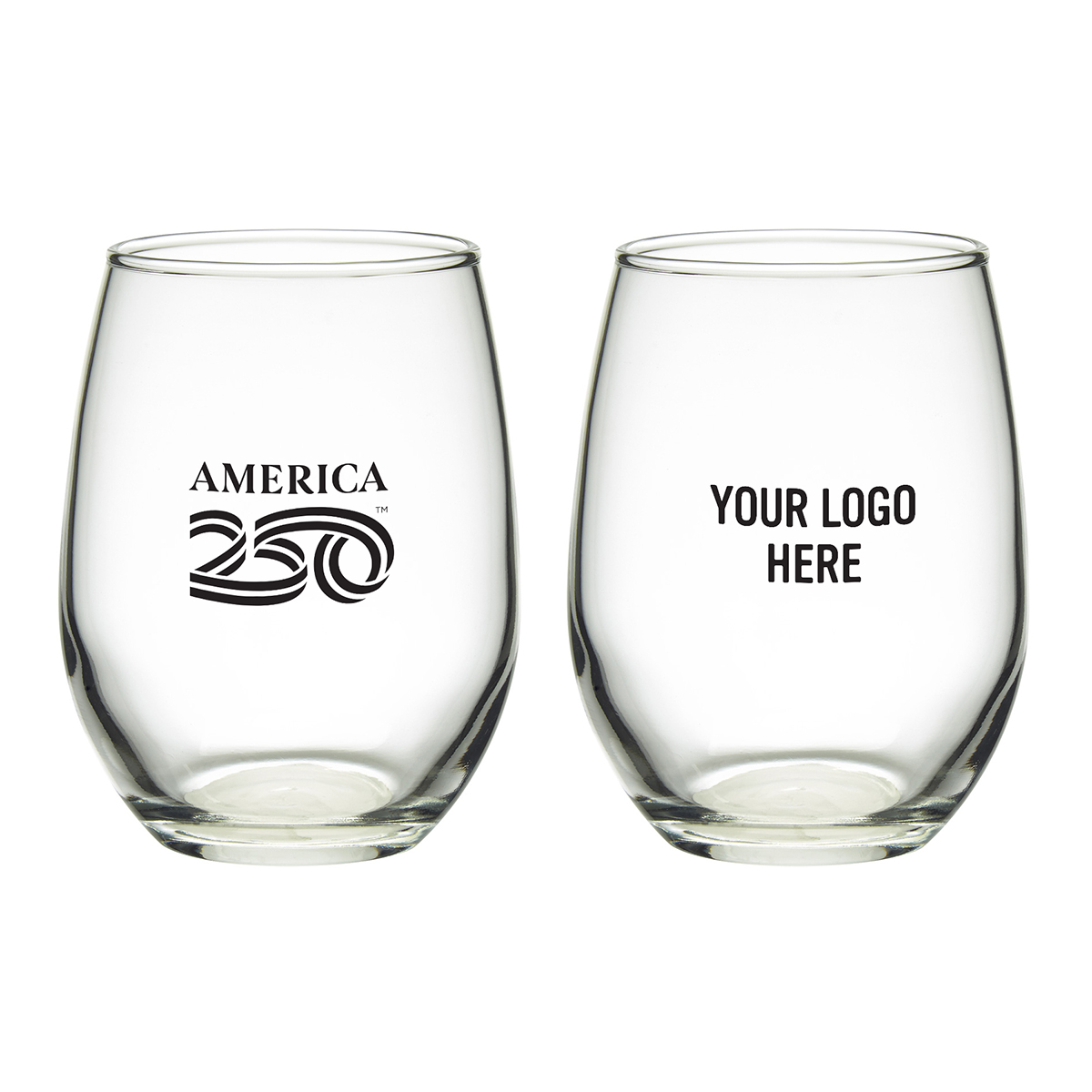 America250 9 Oz. Wine Glass