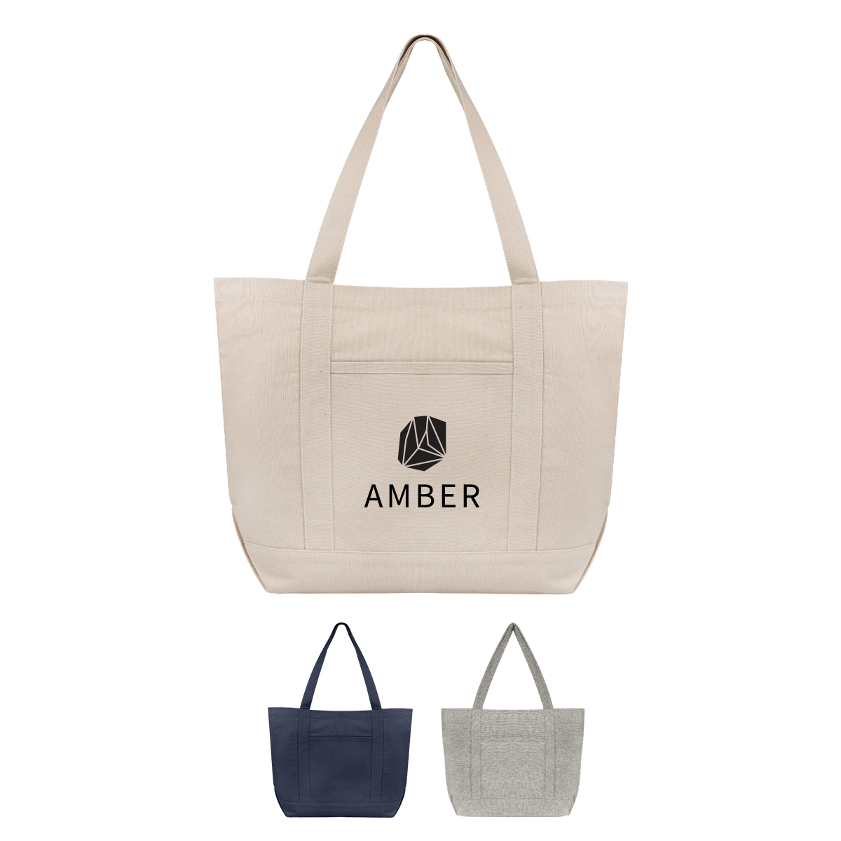 Ripley 10 oz. Recycled Cotton Starboard Tote Bag