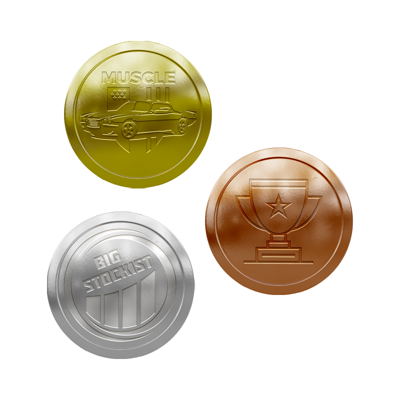 Plate Options: Gold