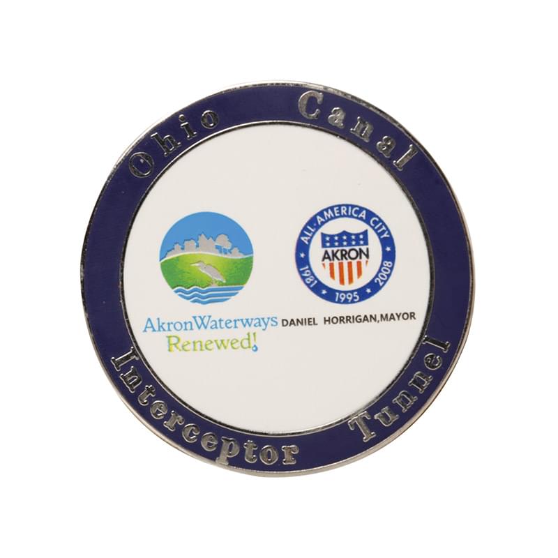 Hard Enamel Lapel Pin 1.25"