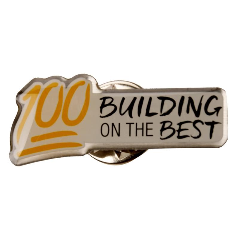 Offset Printed Lapel Pins 1.25"