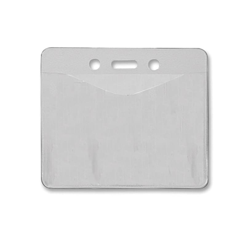 Top Load Badge Holder w/Slot/Chain Holes
