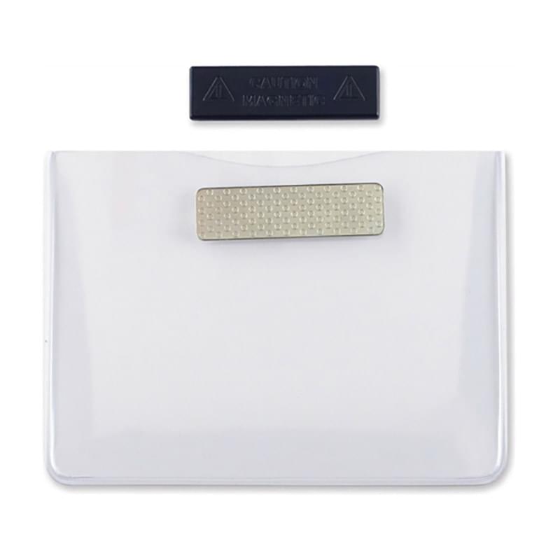 Horizontal Magnet Event Badge Holder