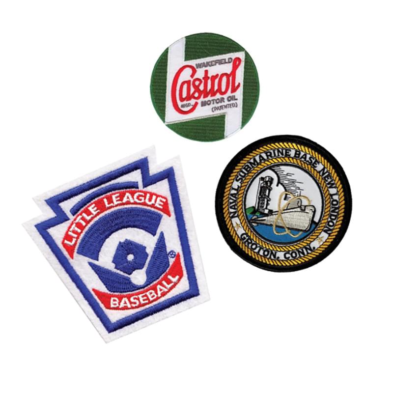 7" 50% Embroidered Patches
