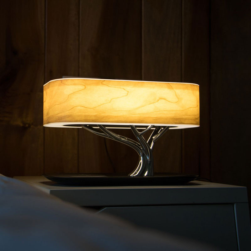 Bonsai Tree Light with Wireless Speaker and Charger