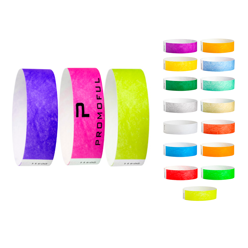 Custom Tyvek Wristbands - 48 Hour Rush Delivery!