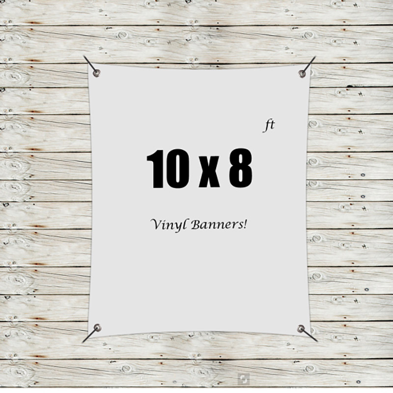 Custom 10' x 8' Vinyl Banners