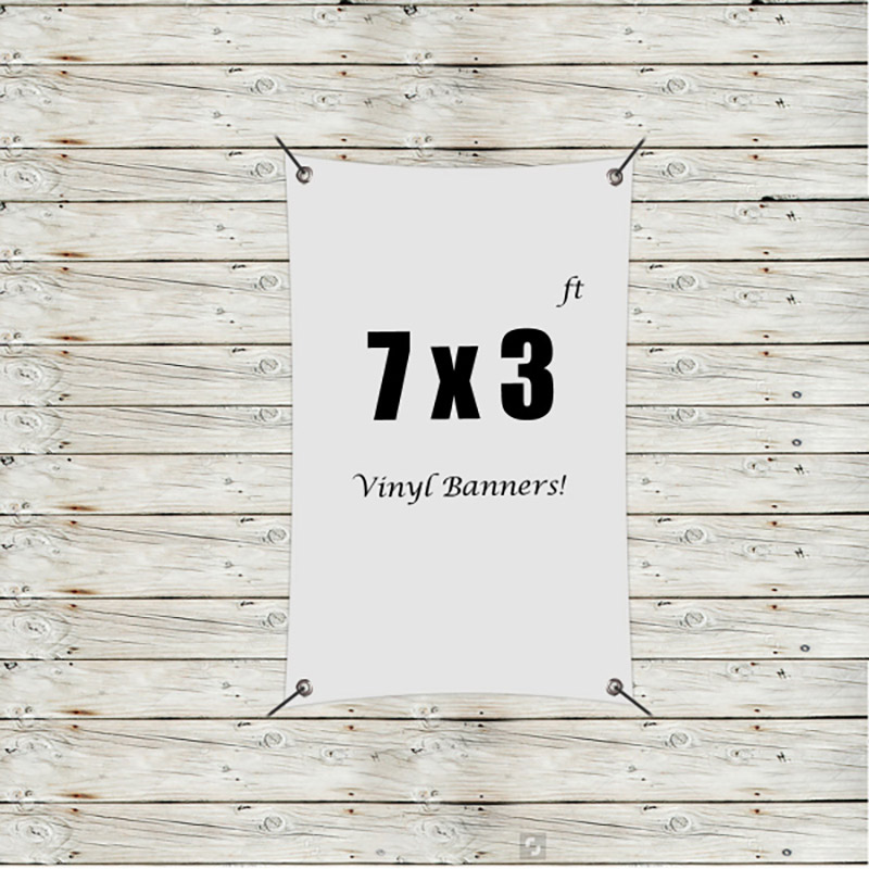 Custom 7' x 3' Vinyl Banners