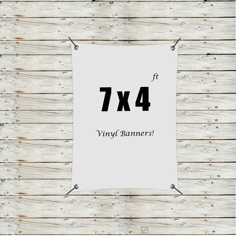 Custom 7' x 4' Vinyl Banners