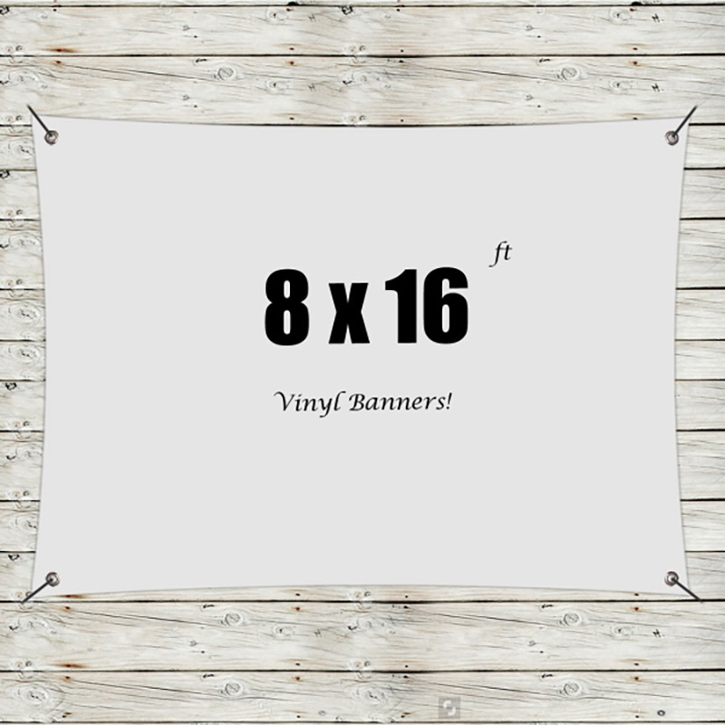 Custom 8' x 16' Vinyl Banners