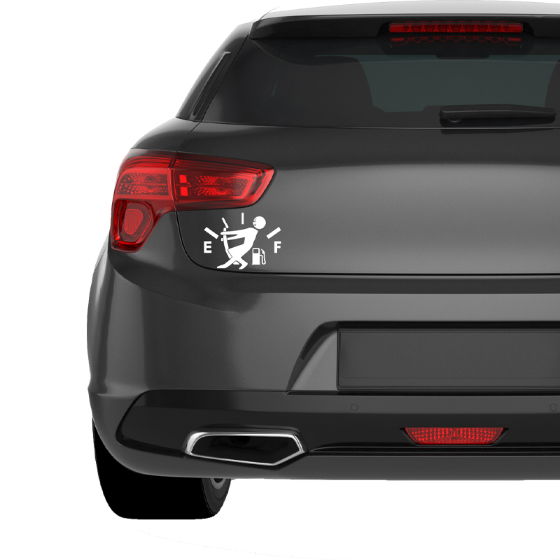 Custom Clear Bumper Stickers-4x4