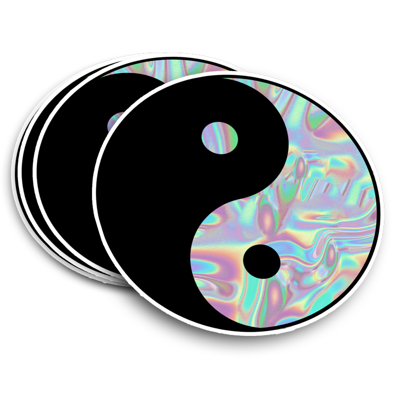 Custom Holographic Stickers-4x4