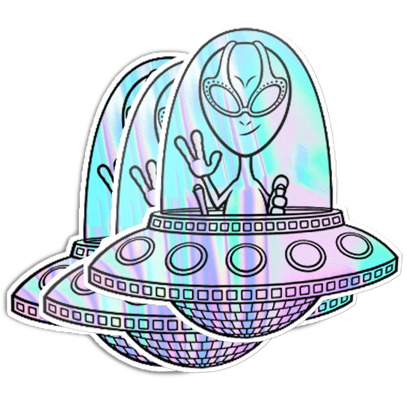 Custom Holographic Stickers-5x5