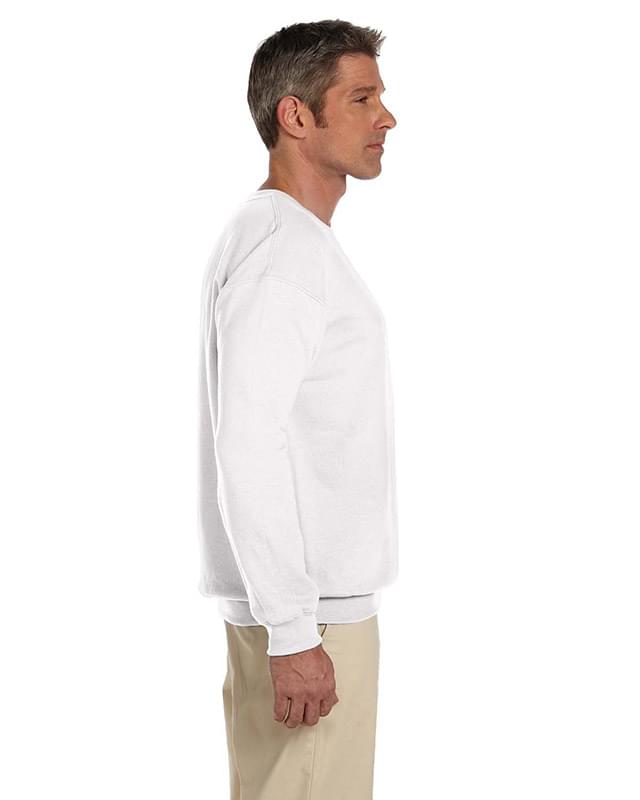 Gildan 180 - White Sweatshirt - Full-Color Imprint