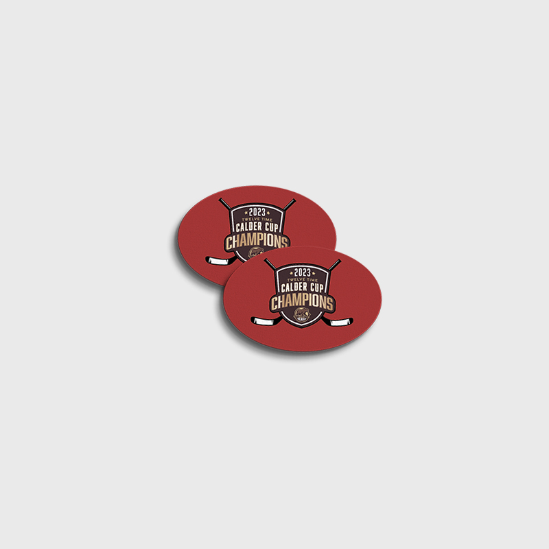 Oval Stickers 3x2