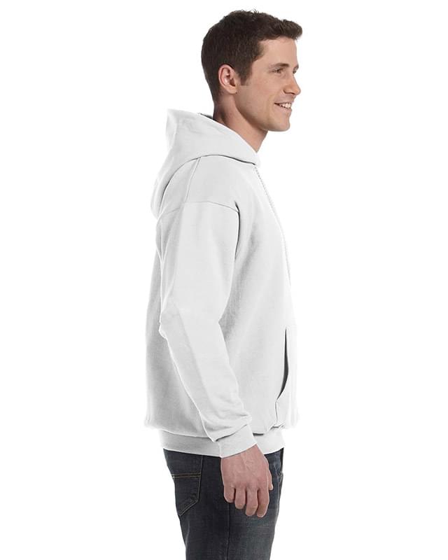 Hanes P170 - White Hoodie - Full-Color Imprint