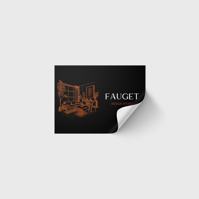 Rectangle Stickers 5 in x 3 in