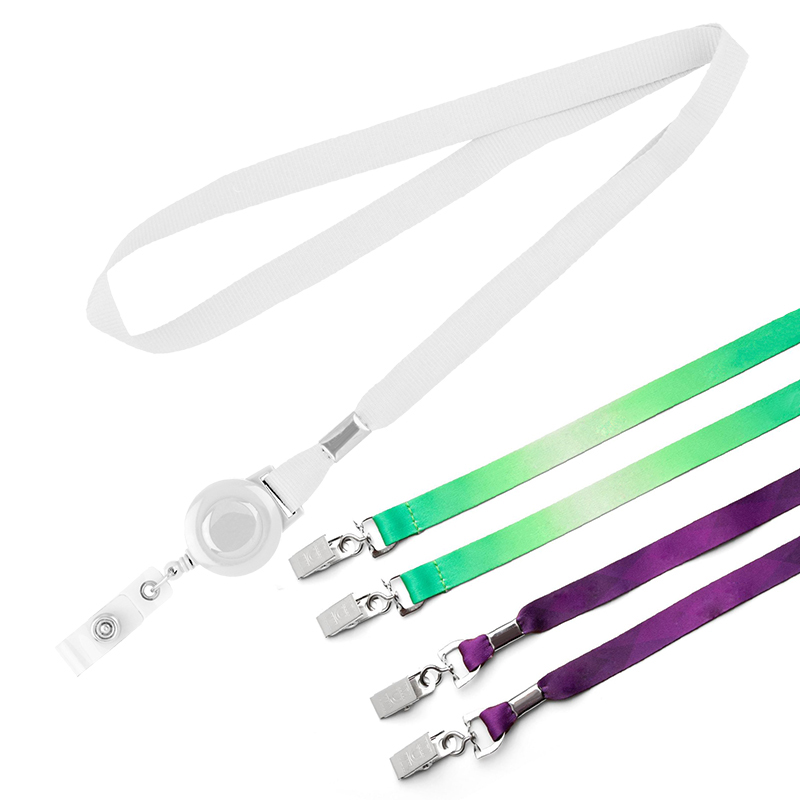 5/8” Dye Sublimated Double Ended Lanyards