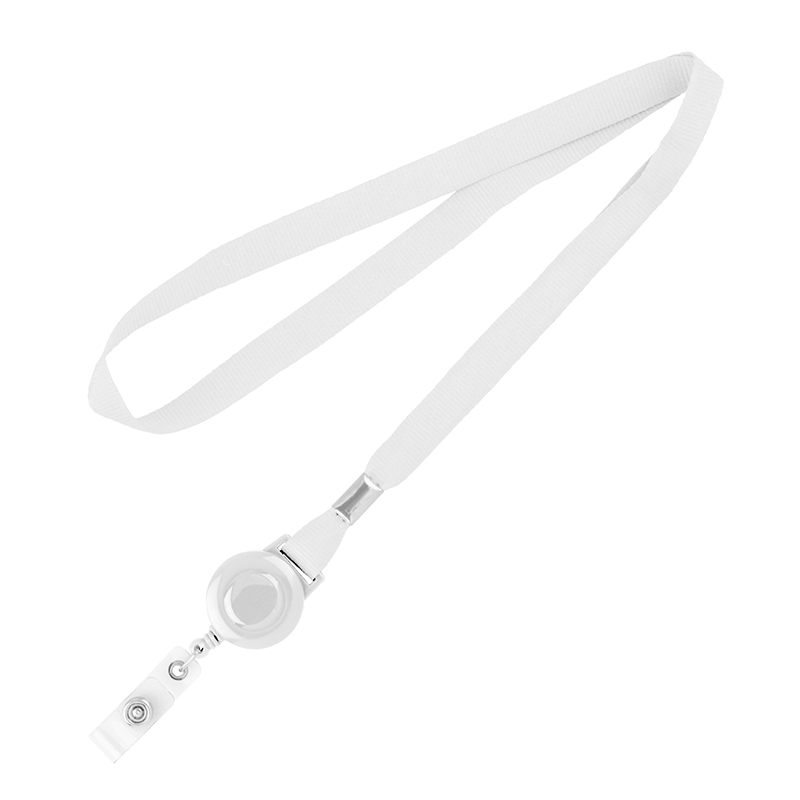 5/8” Dye Sublimated Lanyard Badge Reel Combo
