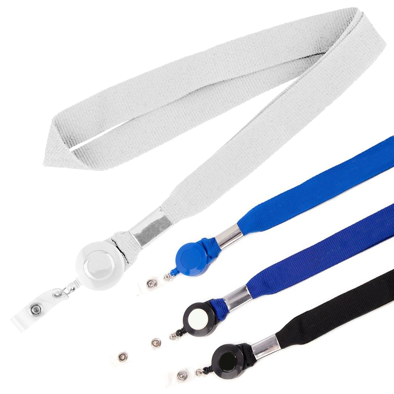 1” Silk Screen Lanyard/Badge Reel Combo