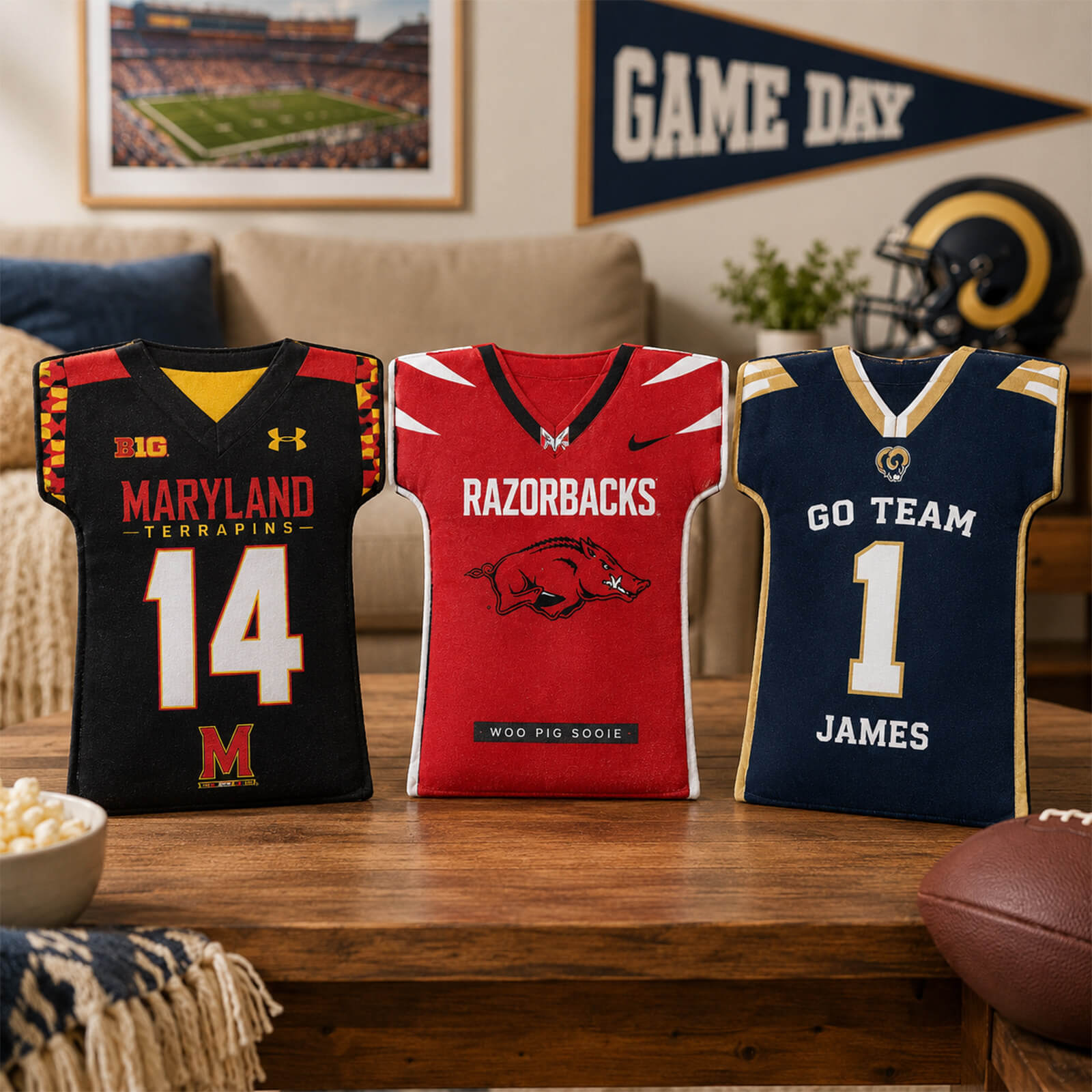 Jersey Rally Towel Football