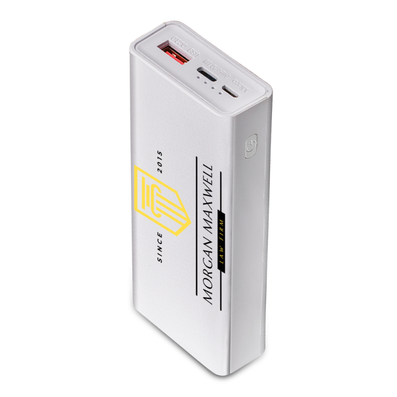 Natchez Premier fast charging Powerbank 10000