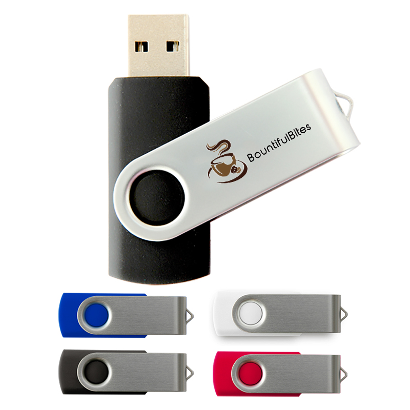 Rush Swivel USB Flash Drive 16GB