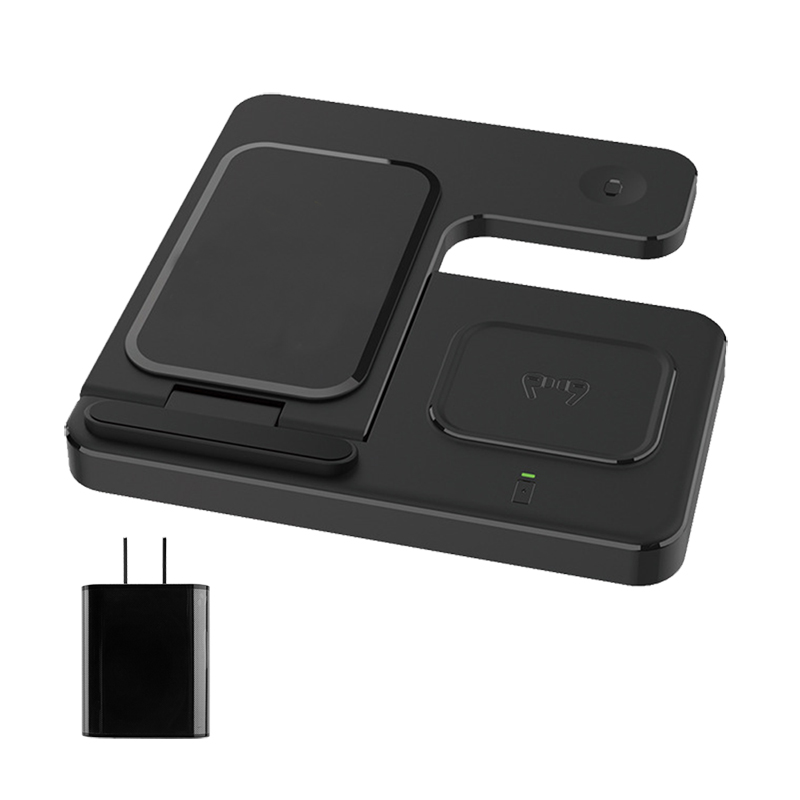 Multiuse 3-in-1 Wireless Charger & Stand