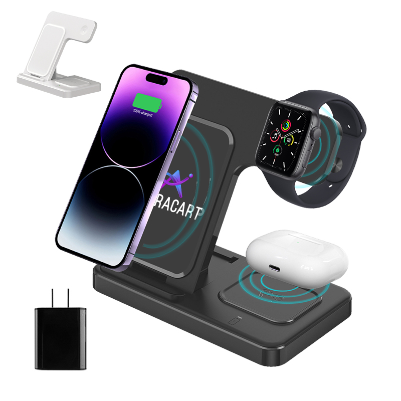 Multiuse 3-in-1 Wireless Charger & Stand