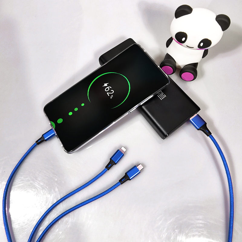 Taft Avenue 3 in 1 Nylon Braided Charging Cable