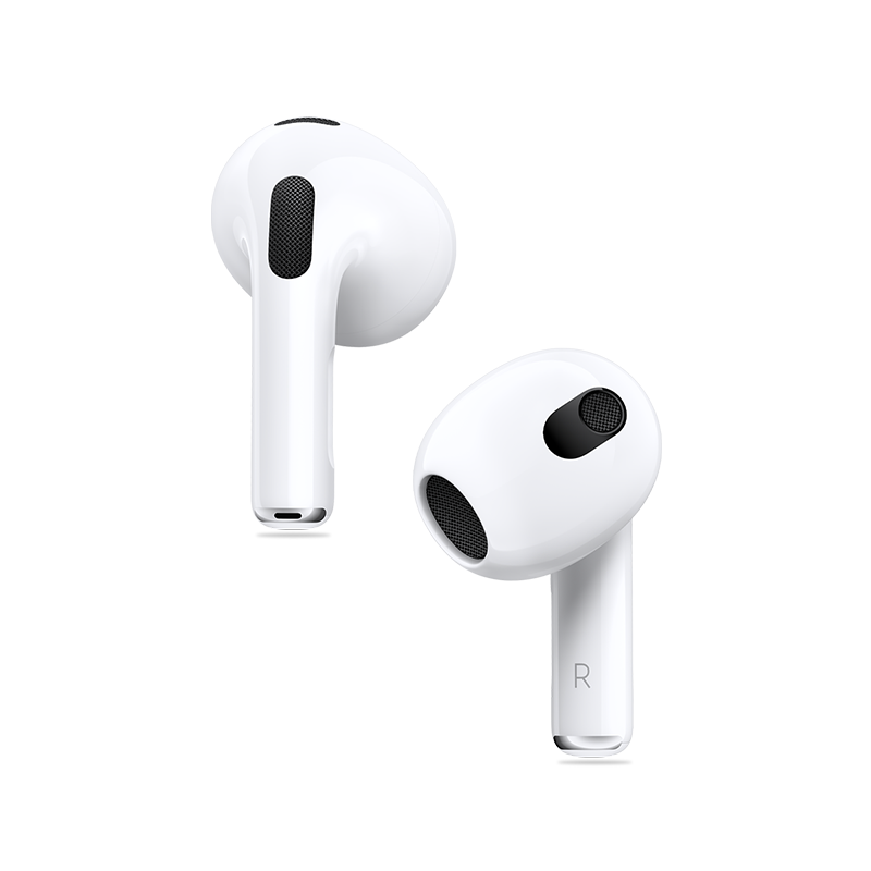 mobile device wireless earbuds 3rd Gen with Lightning Charging Case