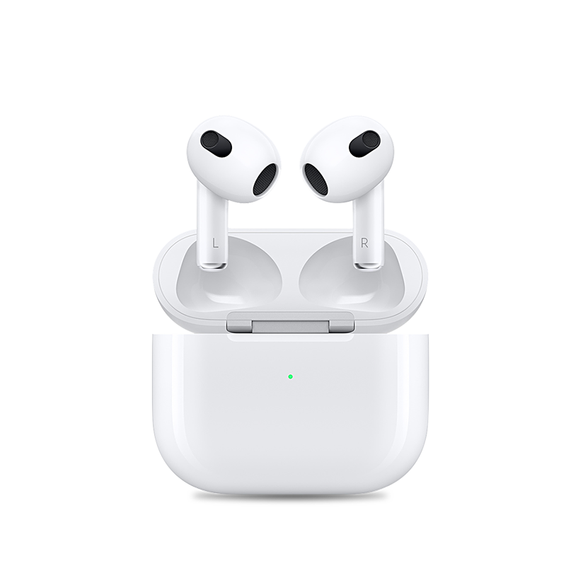 mobile device wireless earbuds 3rd Gen with Lightning Charging Case