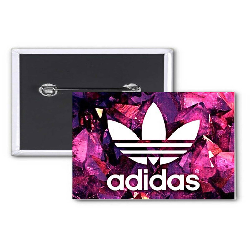 2 x 3 Inch Rectangle Custom Buttons