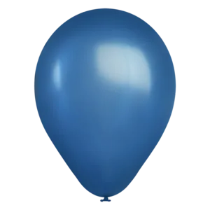 11" USA Metallic Latex Balloon