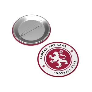 3" Full Color Pin Back Button