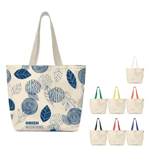 14 oz. Recycled Canvas Tote Bag
