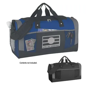 Double-Zippered Duffel bag