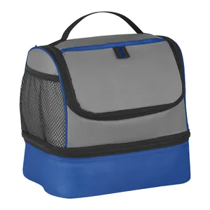 GRAY WITH ROYAL BLUE