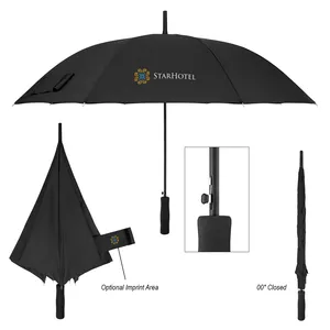 46\" Arc Automatic Open Umbrella With 100% rPET Canopy