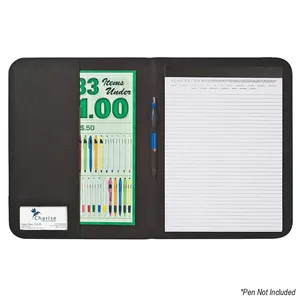 Non-Woven 8 ½" x 11" Bubble Padfolio