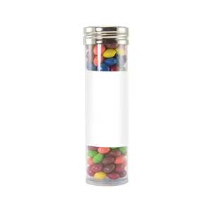 Custom Printed Plastic Tube with Gourmet Treats