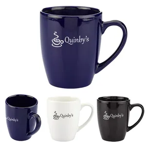 12 oz Contemporary Challenger Cafe Ceramic Mug