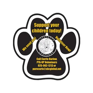 11.5" Paw Vehicle Auto Magnet