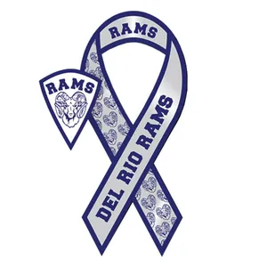 3.5 in X 8 in Awareness Ribbon Shape Vehicle Magnet with Cutout
