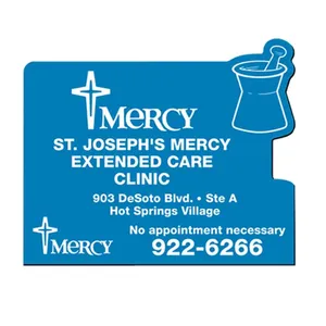 2.5 in x 3 in Mortar & Pestle Pharmacy Shape Vinyl Magnet - 20mil
