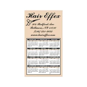 4"x7" Calendar Magnet Custom Imprinted Magnets - 20mil
