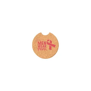 2 1/2 in Round Car Cork Coasters